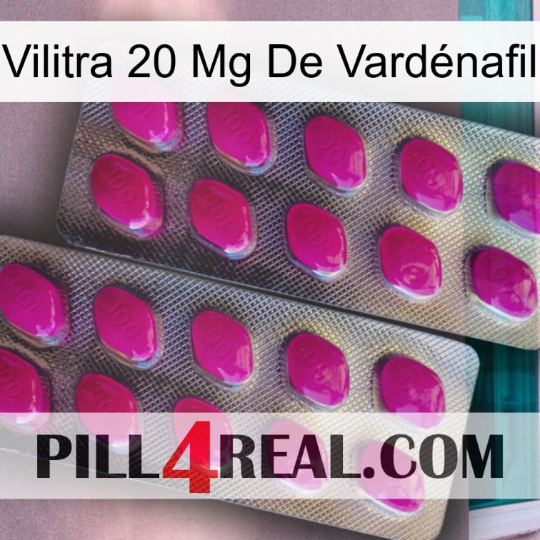 Vilitra 20 Mg De Vardénafil 10